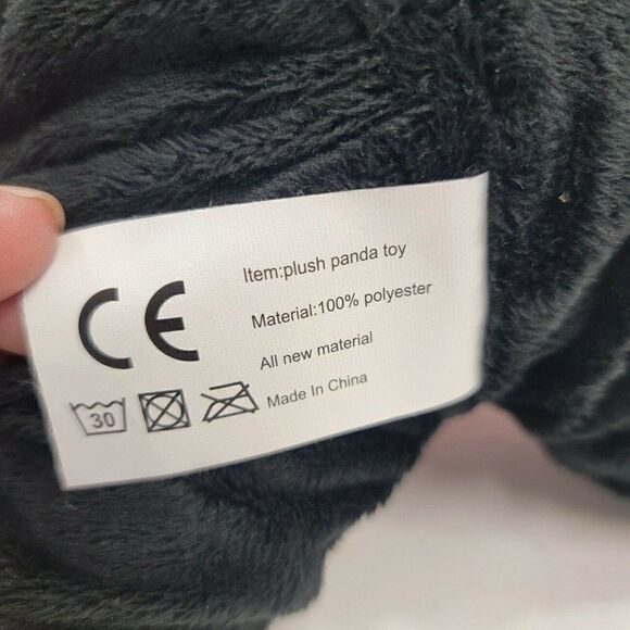 Regency Group Panda Plush Red Gold Shirt Black Pants Embroidered 11" - Picture 8 of 8